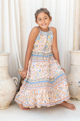 Spinat Mafia T-Shirt Blume Weiss