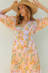 KRETA MAXIDRESS BUTTERFLY