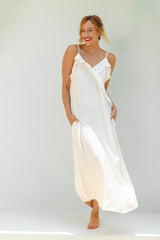 KORFU DRESS WHITE