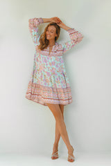 MYKONOS TUNIC AQUA