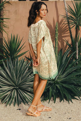 Andros Tunic Silk Tiedye Shell