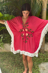 PAGUERA KIMONO RED