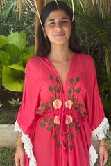 PAGUERA KIMONO RED