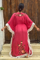 PAGUERA KIMONO RED
