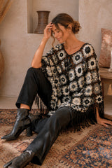 Desert Pearl Poncho