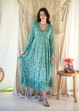 Maldives Dress - Green L15