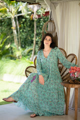 Maldives Dress - Green L15