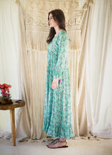 Maldives Dress - Green L15