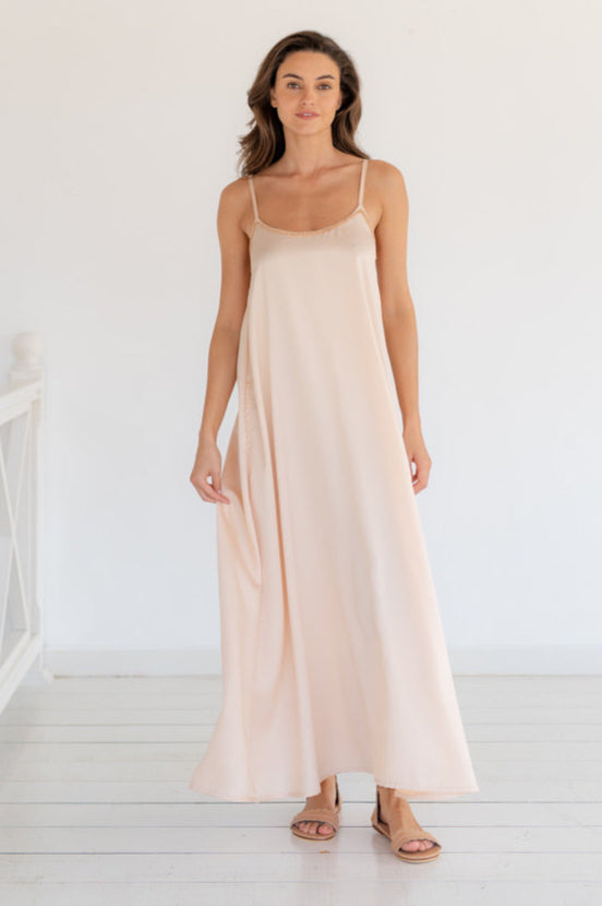 PAROS DRESS BEIGE