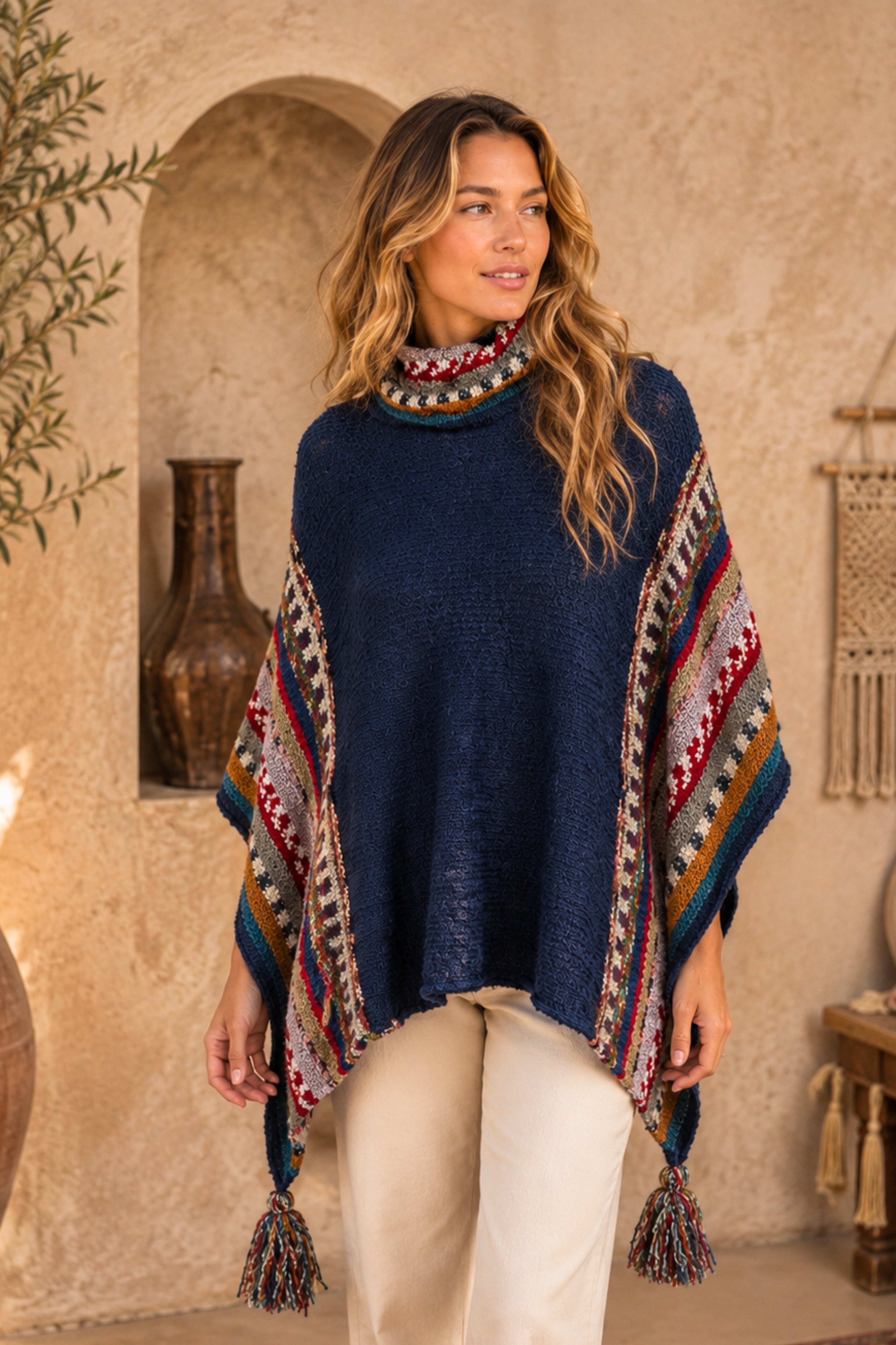 Artisan Heritage Poncho