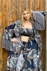 PALMA KIMONO NAVY