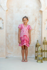 🌸 BACK TO SCHOOL KLEID– RED PARADISE GRÖSSE 6- 8 JAHRE