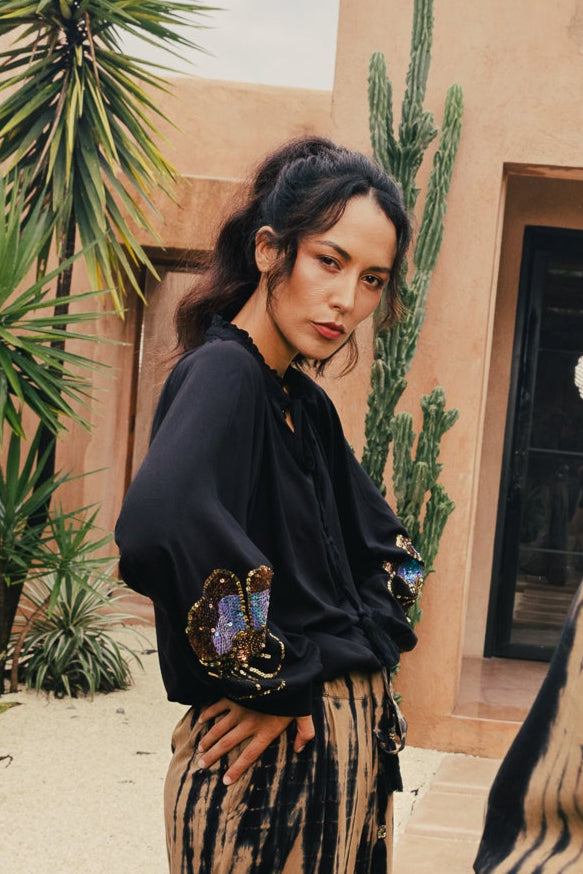 Thessaloniki Blouse Black