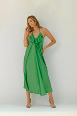 PAROS DRESS GREEN