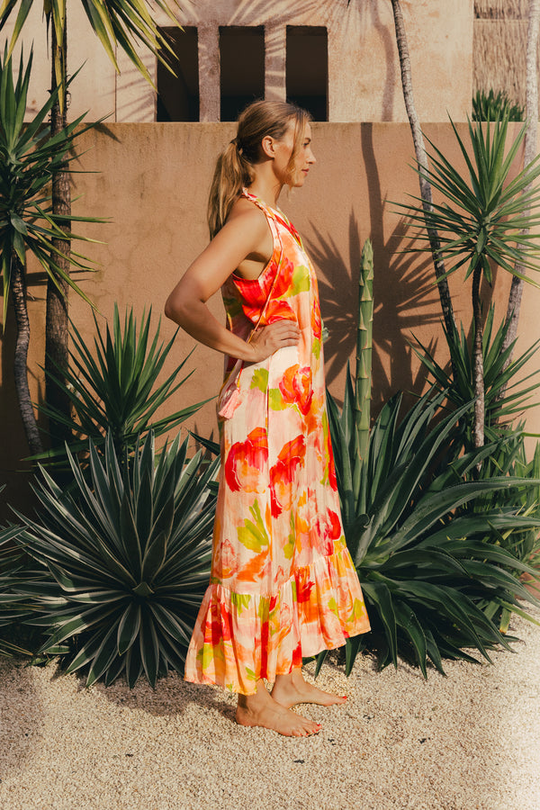 RHODOS DRESS NECKHOLDER