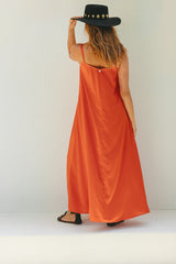 PAROS DRESS ORANGE