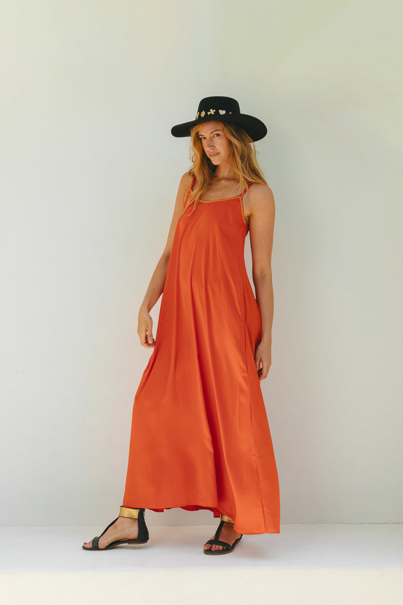 PAROS DRESS ORANGE