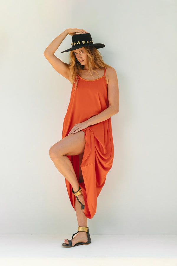 PAROS DRESS ORANGE