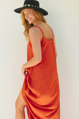 PAROS DRESS ORANGE
