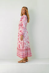 MYKONOS DRESS ROSA