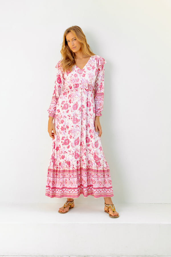MYKONOS DRESS ROSA