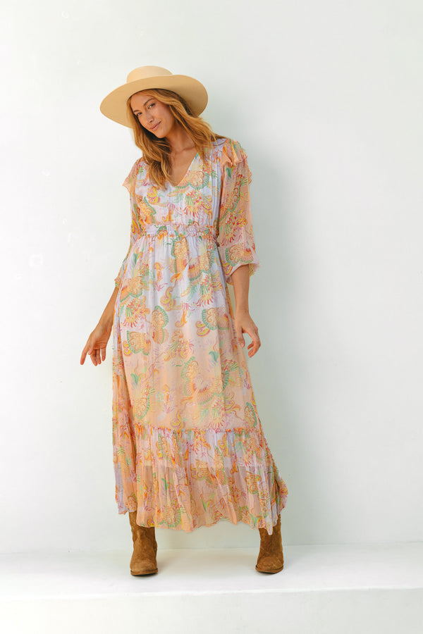 KRETA DRESS BUTTERFLY