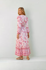MYKONOS DRESS ROSA
