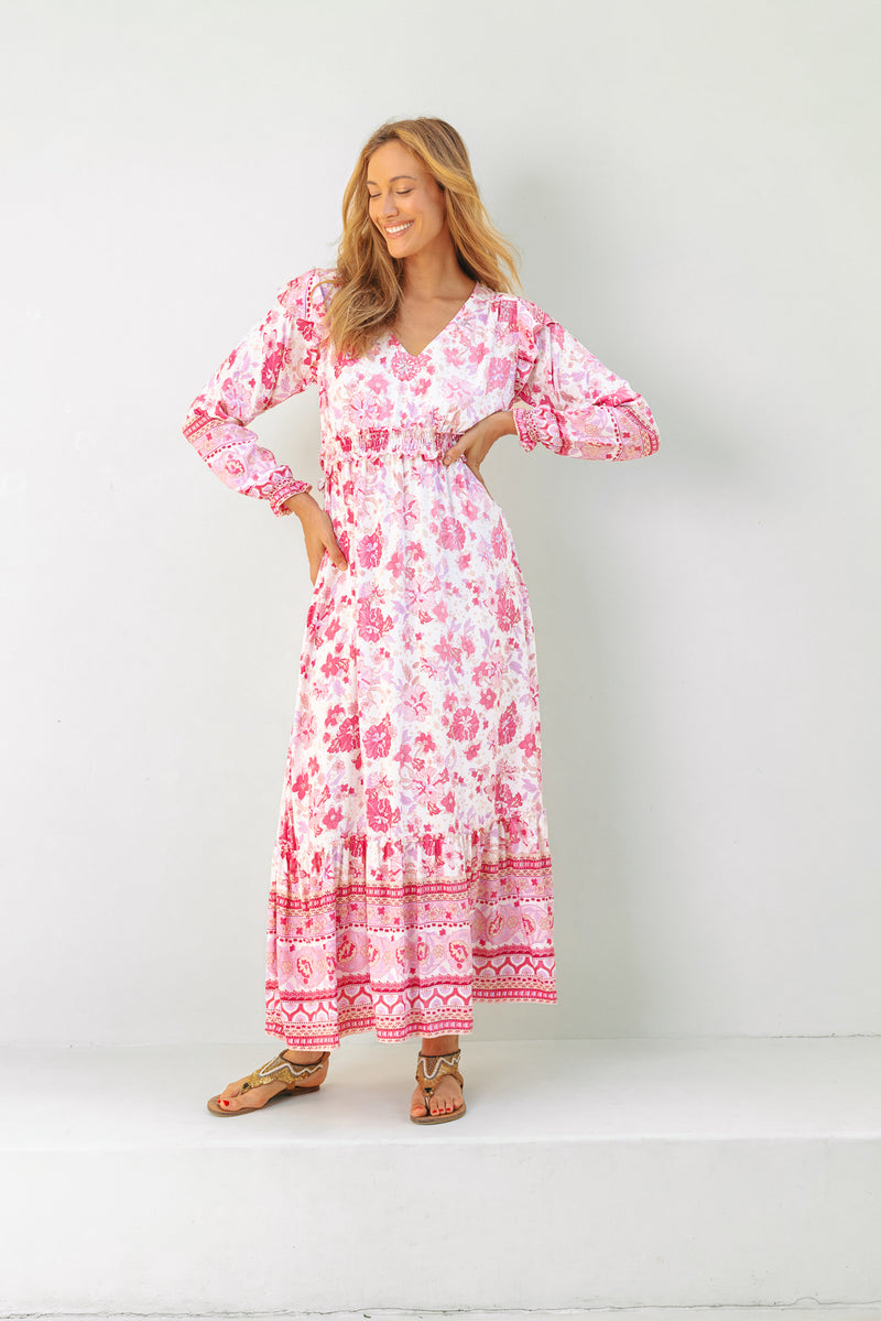MYKONOS DRESS ROSA