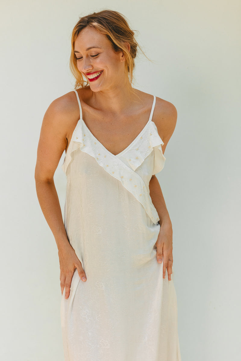 KORFU DRESS WHITE
