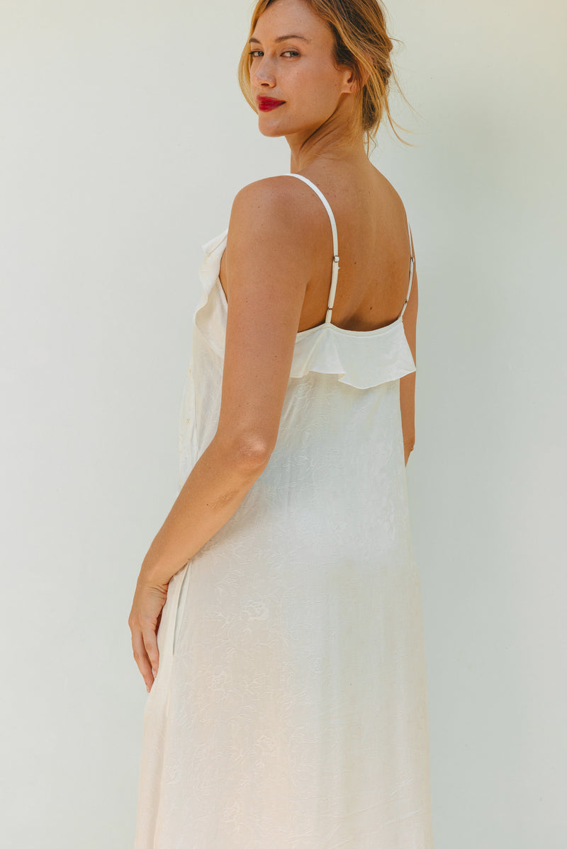KORFU DRESS WHITE