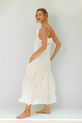 KORFU DRESS WHITE