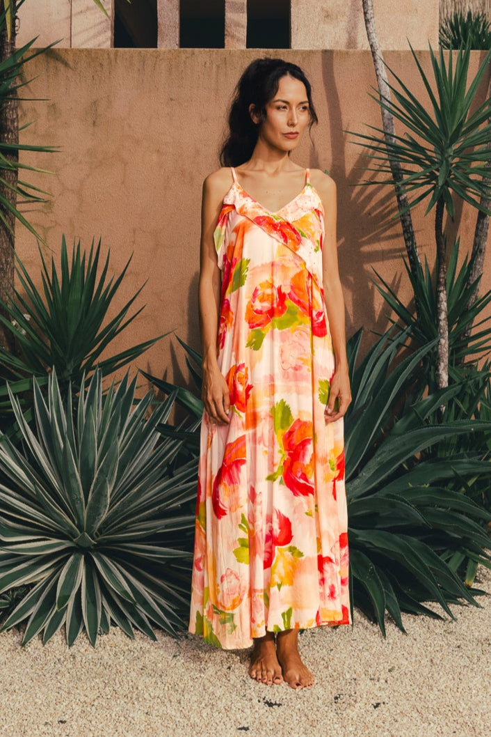 RHODOS DRESS VISCOSE