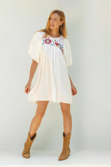 RHODOS DRESS WHITE