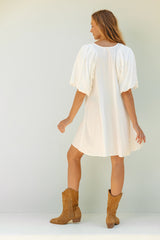 RHODOS DRESS WHITE