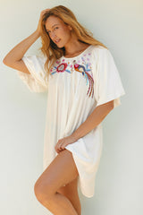 RHODOS DRESS WHITE