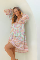 MYKONOS TUNIC AQUA