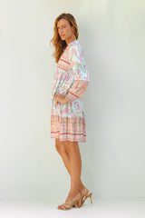MYKONOS TUNIC AQUA