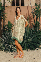 Andros Tunic Silk Tiedye Shell