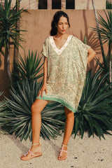 Andros Tunic Silk Tiedye Shell