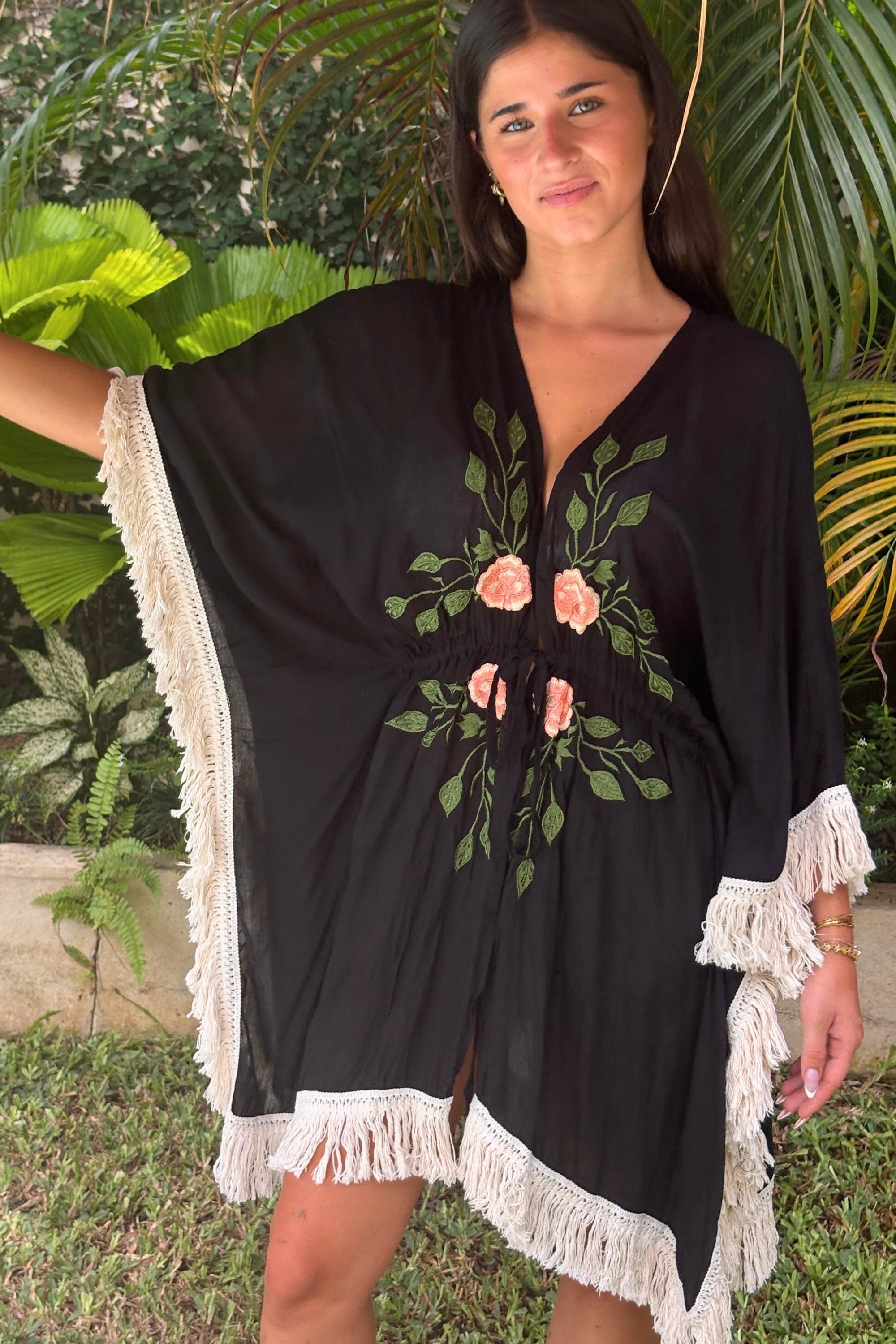 PAGUERA KIMONO BLACK