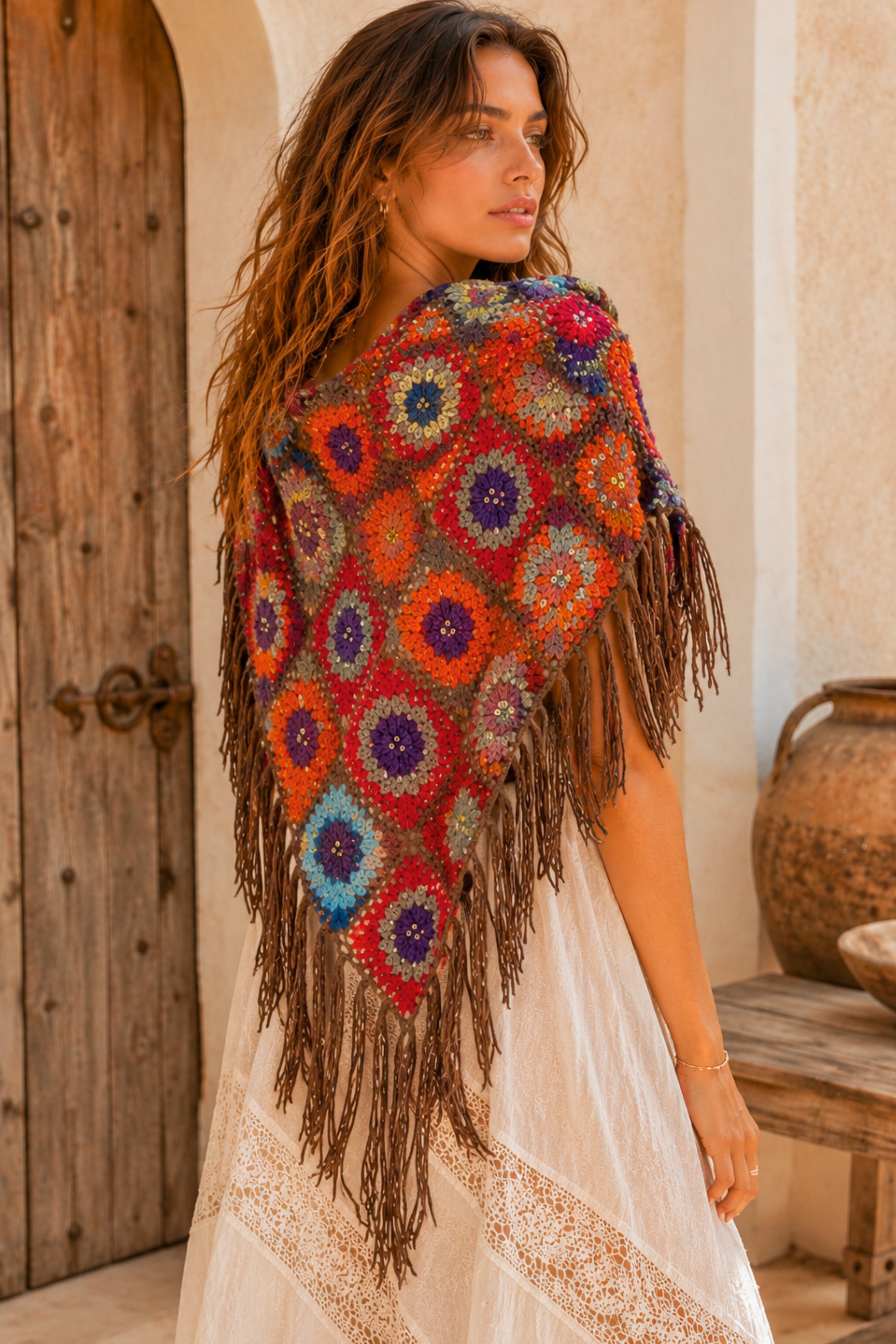 Bohemian Mosaic Shawl