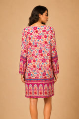 Boho Bloom Dress – Pink Garden