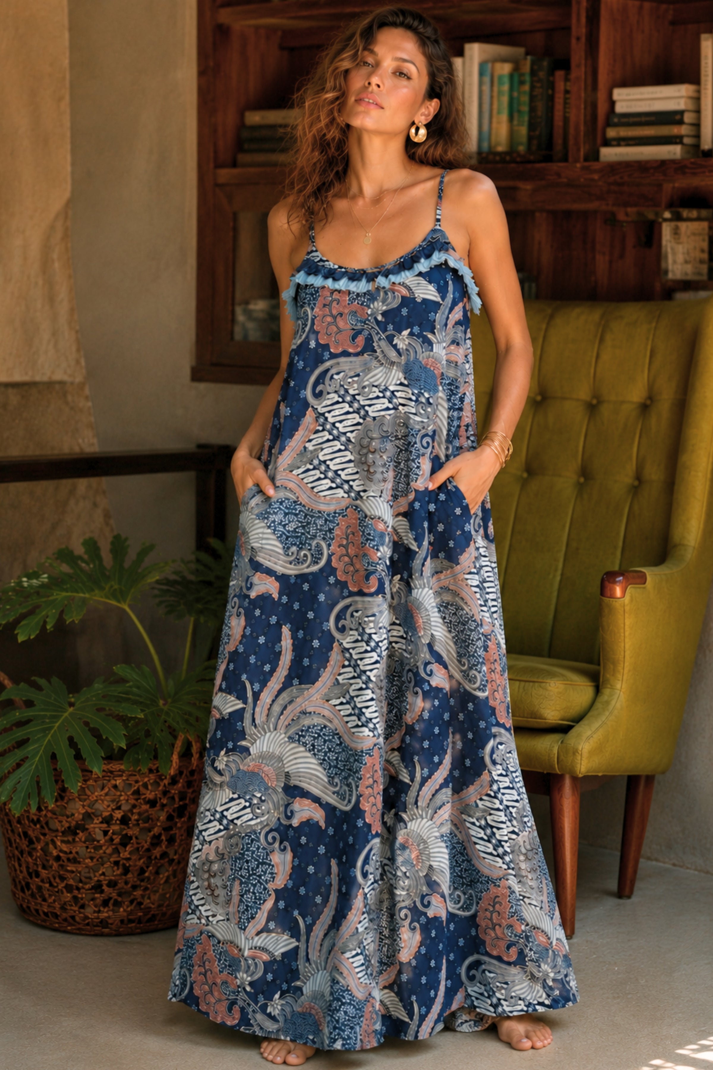 PALMA KLEID NAVY