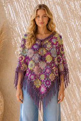 Desert Pearl Poncho