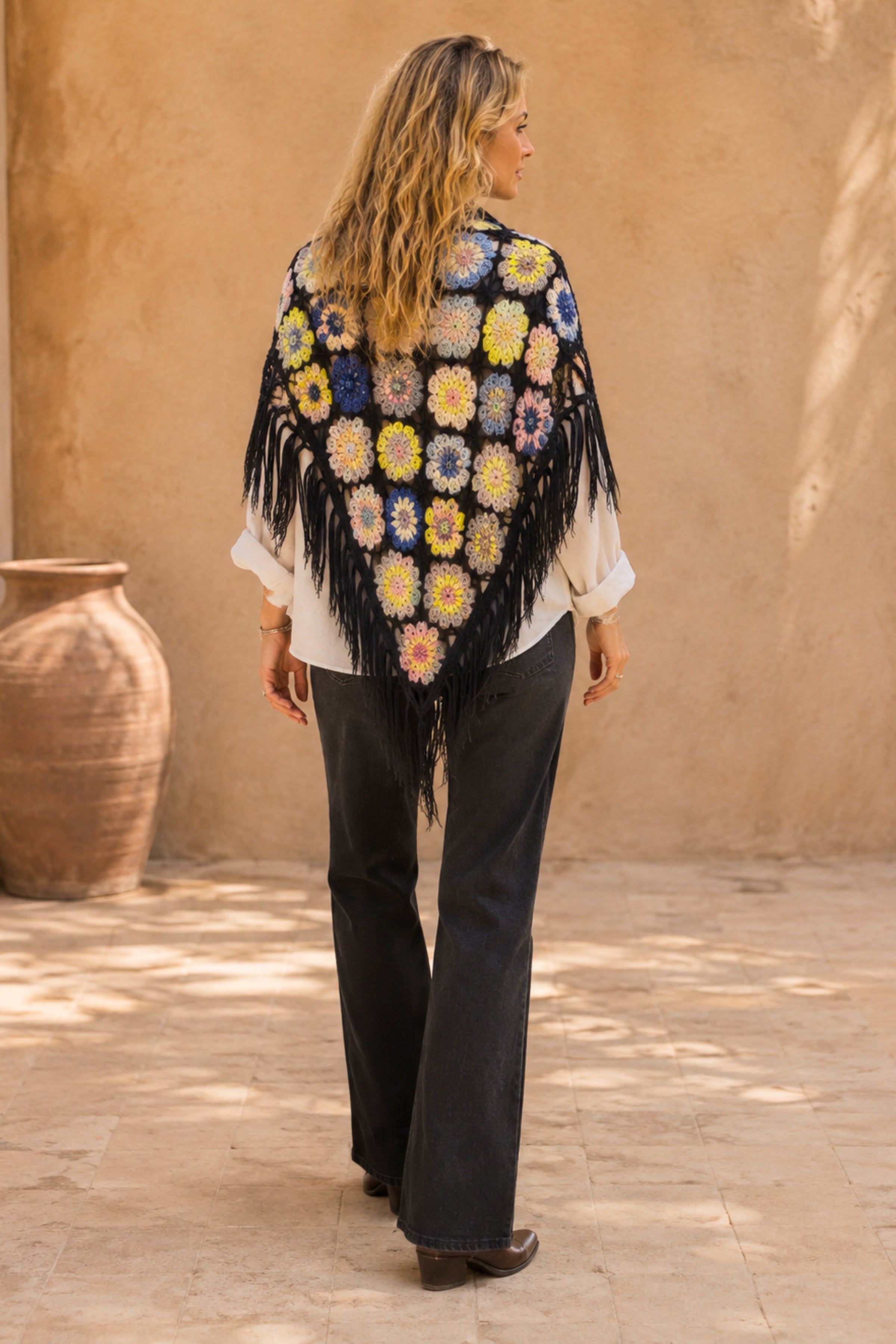 Bohemian Mosaic Shawl