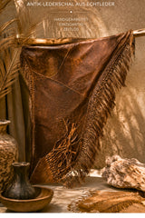 Antik-Lederschal „Nomad“