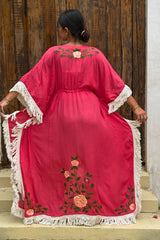 PAGUERA KIMONO RED