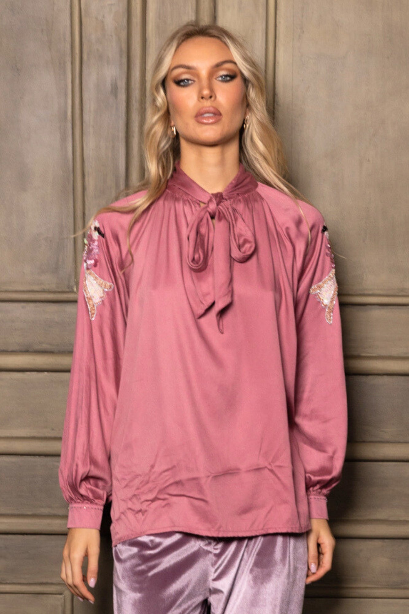 Bluse Vogelzauber