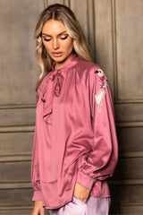 Bluse Vogelzauber