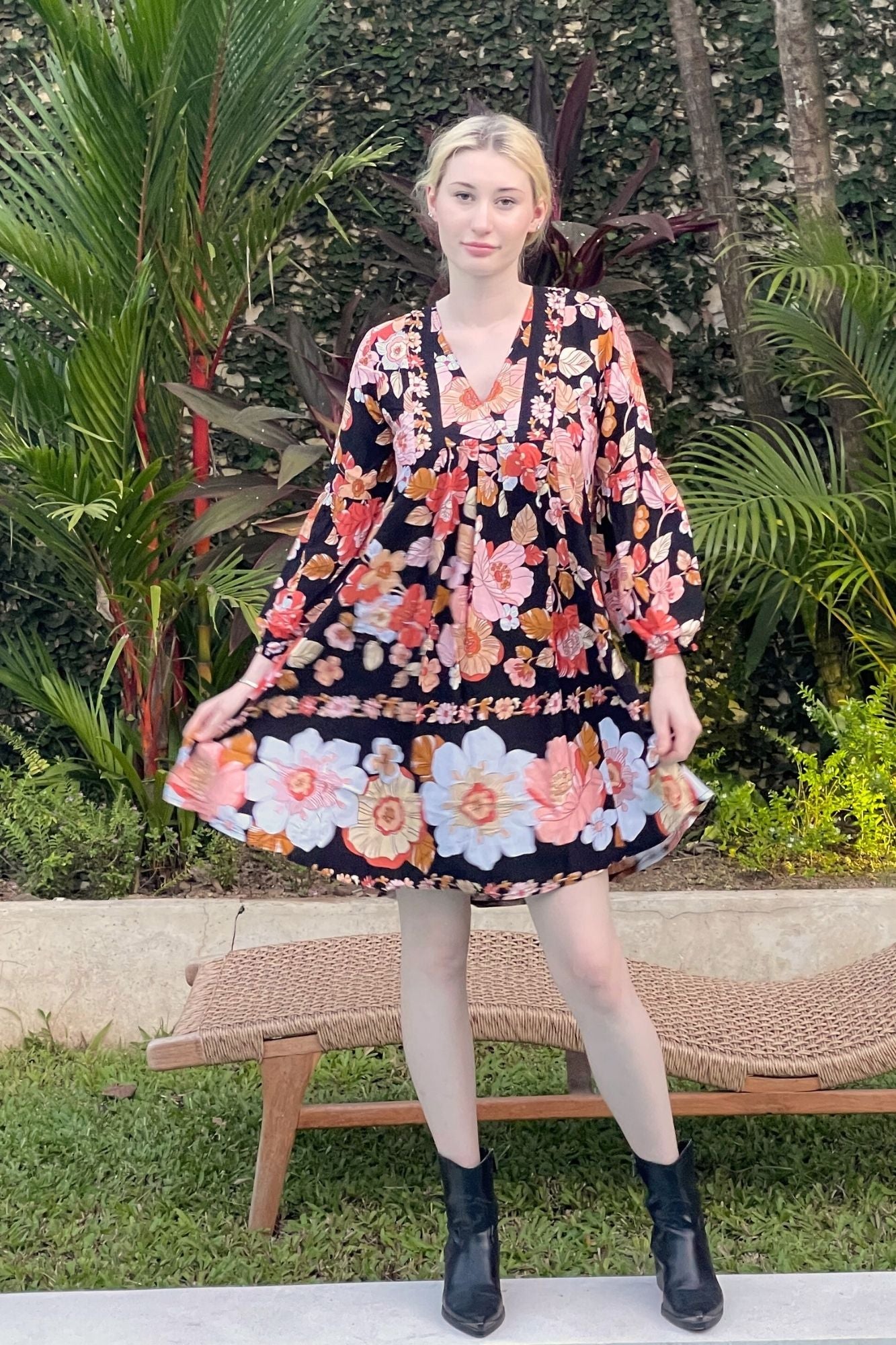 MYKONOS TUNIC FLOWER